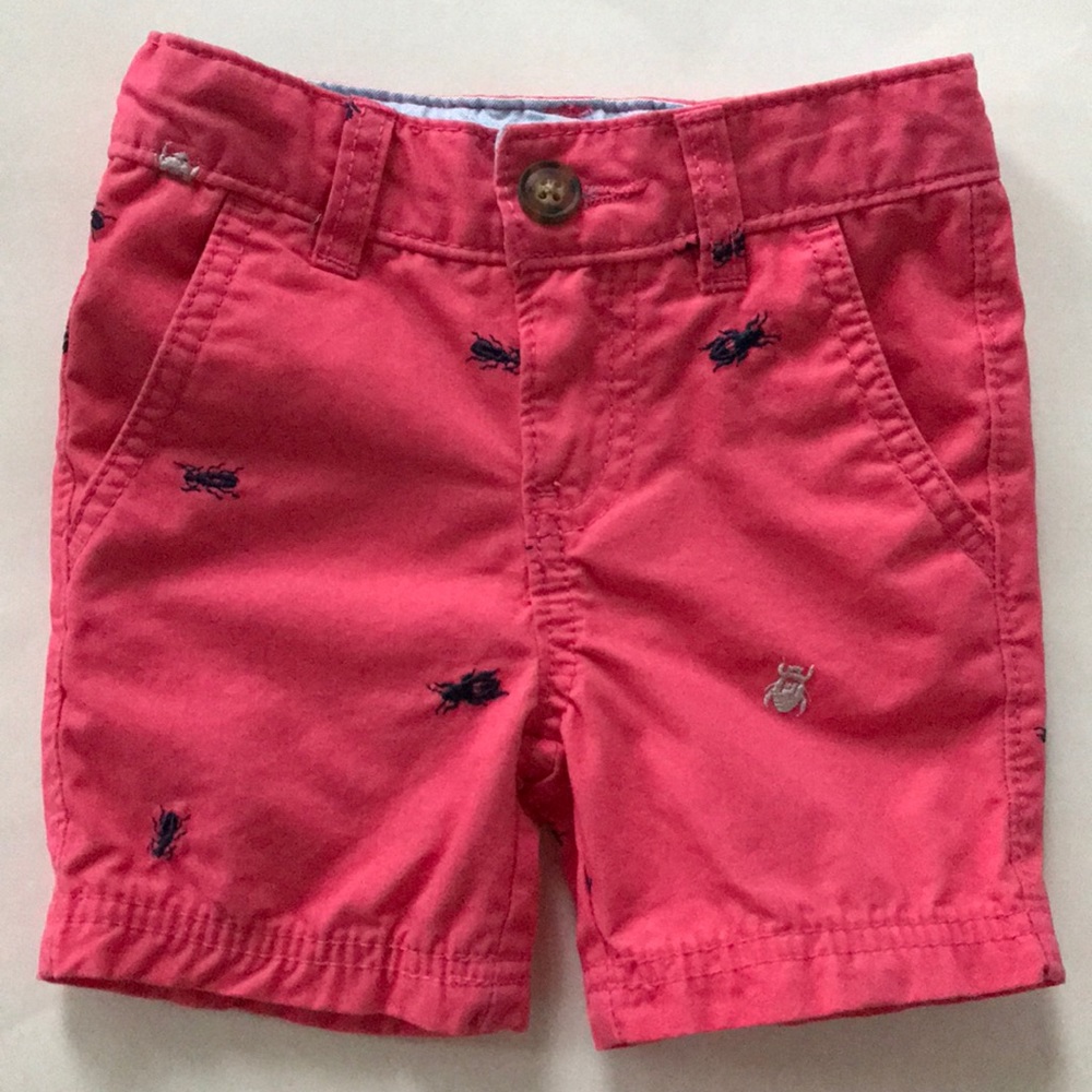 Girls Carter’s Critter Shorts - Picture 1 of 4